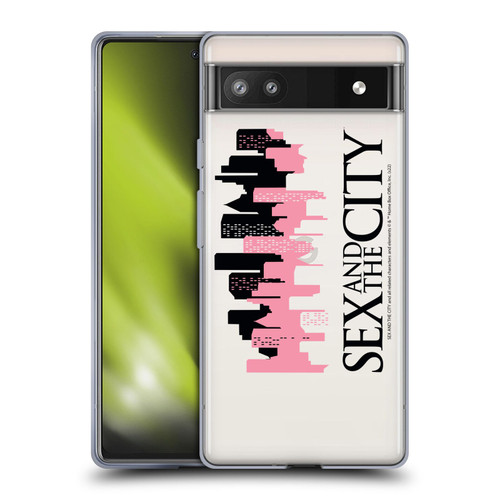 Sex and The City: Television Series Graphics City Soft Gel Case for Google Pixel 6a