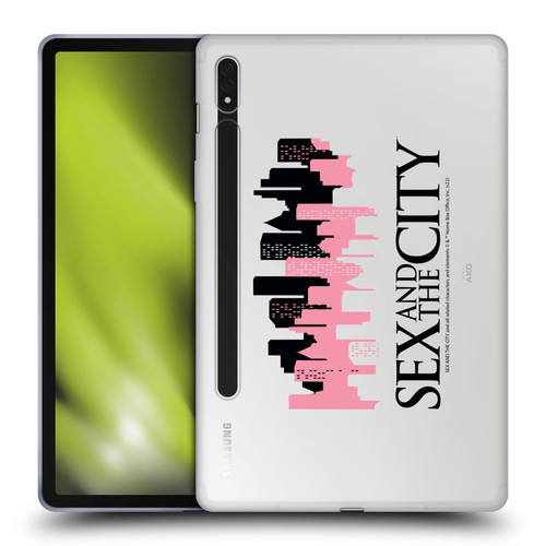 Sex and The City: Television Series Graphics City Soft Gel Case for Samsung Galaxy Tab S8
