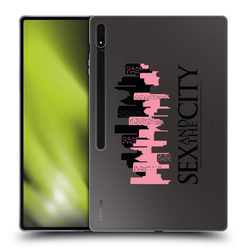 Sex and The City: Television Series Graphics City Soft Gel Case for Samsung Galaxy Tab S8 Ultra