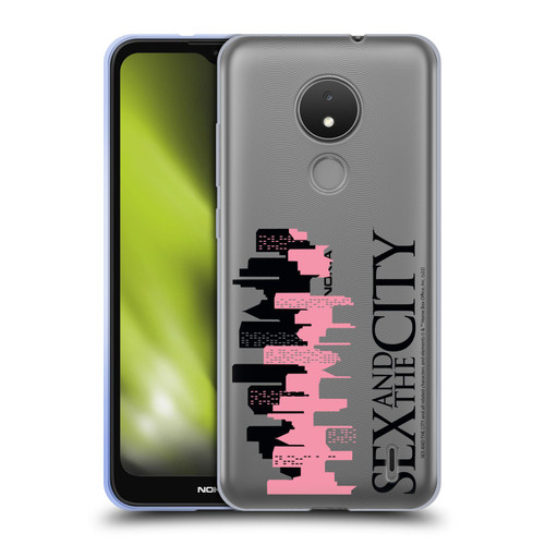 Sex and The City: Television Series Graphics City Soft Gel Case for Nokia C21