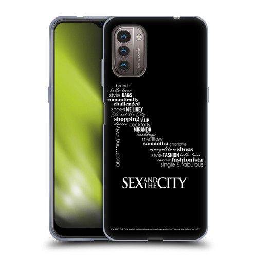 Sex and The City: Television Series Graphics Shoe Soft Gel Case for Nokia G11 / G21
