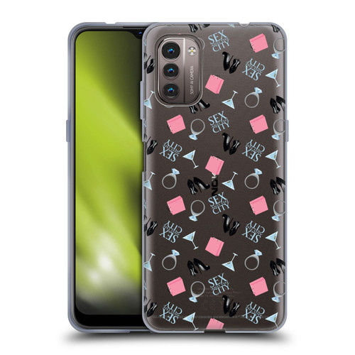 Sex and The City: Television Series Graphics Pattern Soft Gel Case for Nokia G11 / G21