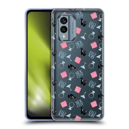 Sex and The City: Television Series Graphics Pattern Soft Gel Case for Nokia X30