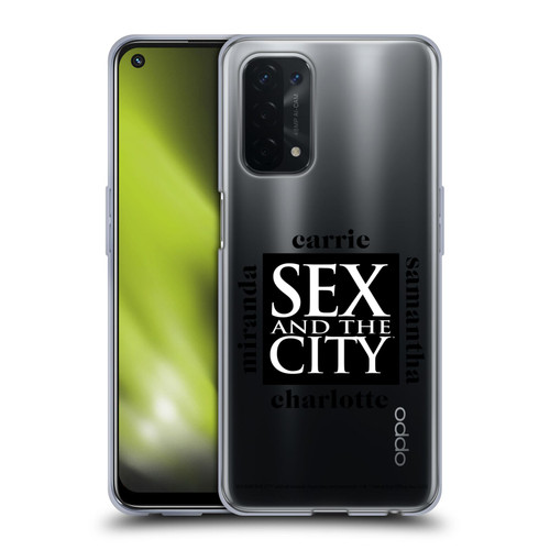 Sex and The City: Television Series Graphics Character 1 Soft Gel Case for OPPO A54 5G
