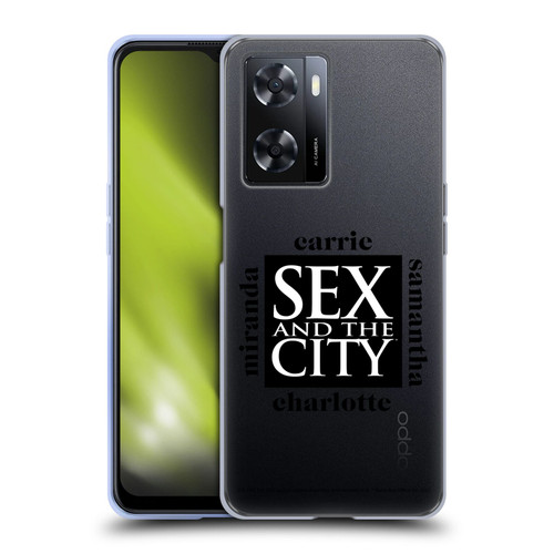 Sex and The City: Television Series Graphics Character 1 Soft Gel Case for OPPO A57s