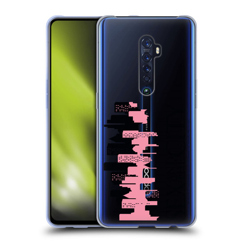 Sex and The City: Television Series Graphics City Soft Gel Case for OPPO Reno 2