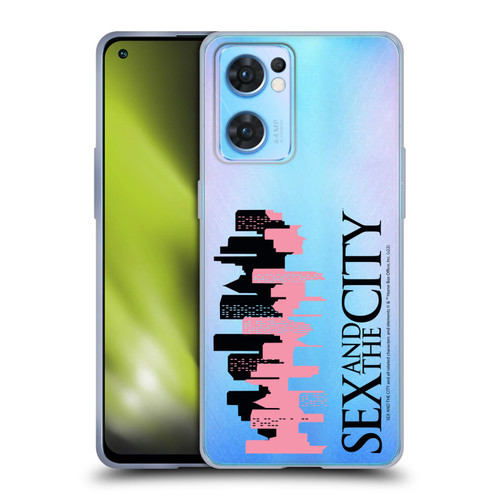 Sex and The City: Television Series Graphics City Soft Gel Case for OPPO Reno7 5G / Find X5 Lite