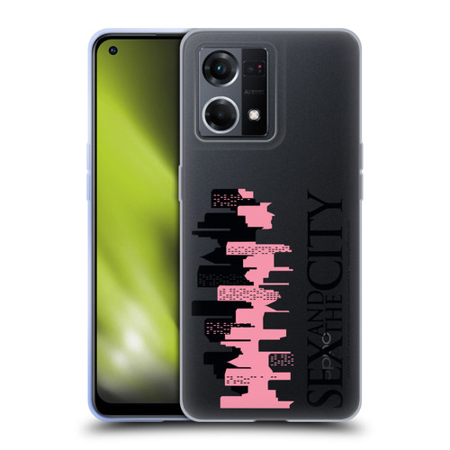 Sex and The City: Television Series Graphics City Soft Gel Case for OPPO Reno8 4G
