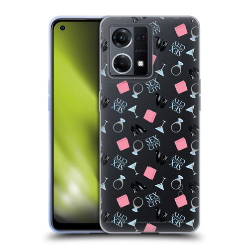 Sex and The City: Television Series Graphics Pattern Soft Gel Case for OPPO Reno8 4G