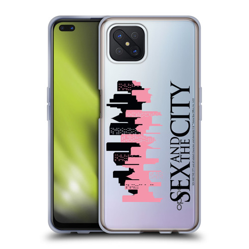 Sex and The City: Television Series Graphics City Soft Gel Case for OPPO Reno4 Z 5G