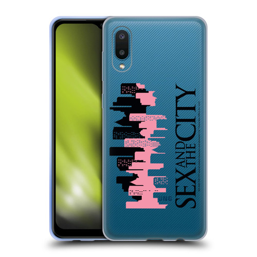 Sex and The City: Television Series Graphics City Soft Gel Case for Samsung Galaxy A02/M02 (2021)