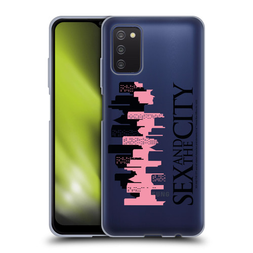 Sex and The City: Television Series Graphics City Soft Gel Case for Samsung Galaxy A03s (2021)