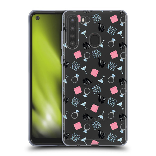 Sex and The City: Television Series Graphics Pattern Soft Gel Case for Samsung Galaxy A21 (2020)