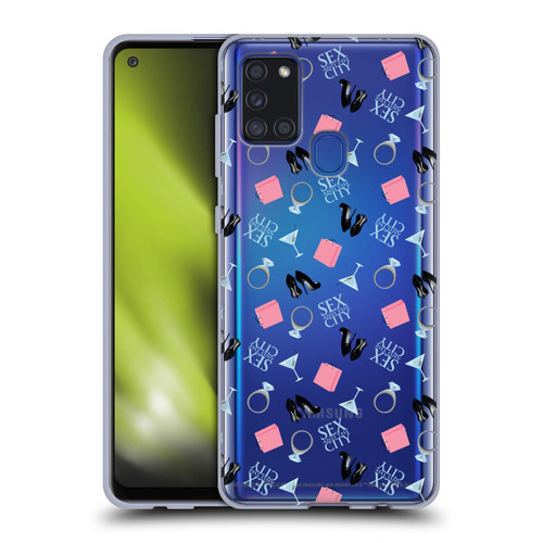 Sex and The City: Television Series Graphics Pattern Soft Gel Case for Samsung Galaxy A21s (2020)