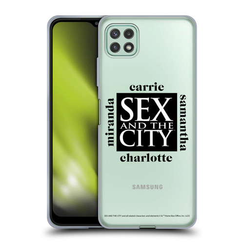 Sex and The City: Television Series Graphics Character 1 Soft Gel Case for Samsung Galaxy A22 5G / F42 5G (2021)