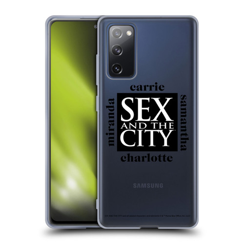 Sex and The City: Television Series Graphics Character 1 Soft Gel Case for Samsung Galaxy S20 FE / 5G