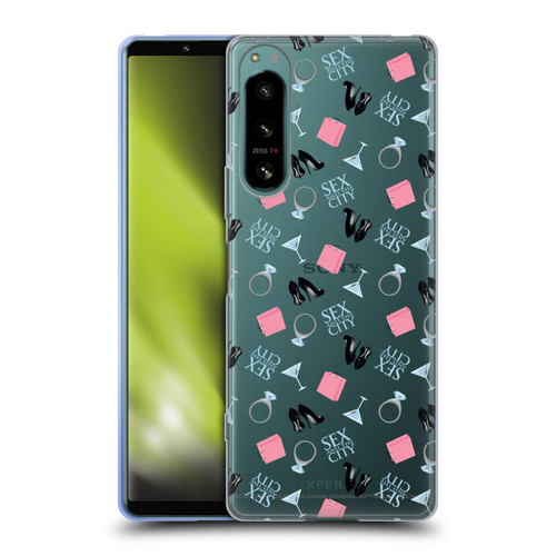 Sex and The City: Television Series Graphics Pattern Soft Gel Case for Sony Xperia 5 IV