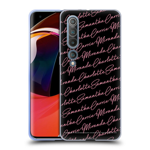 Sex and The City: Television Series Graphics Name Pattern Soft Gel Case for Xiaomi Mi 10 5G / Mi 10 Pro 5G