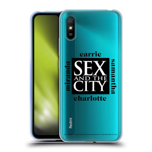 Sex and The City: Television Series Graphics Character 1 Soft Gel Case for Xiaomi Redmi 9A / Redmi 9AT