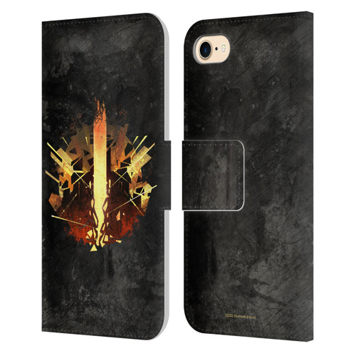 EA Bioware Dragon Age Heraldry Chantry Leather Book Wallet Case Cover For Apple iPhone 7 / 8 / SE 2020 & 2022