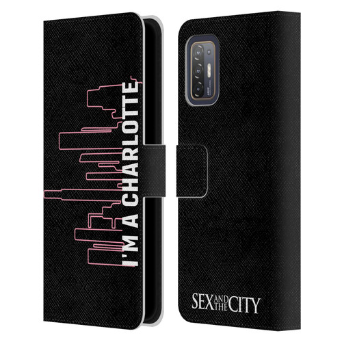 Sex and The City: Television Series Characters Charlotte Leather Book Wallet Case Cover For HTC Desire 21 Pro 5G