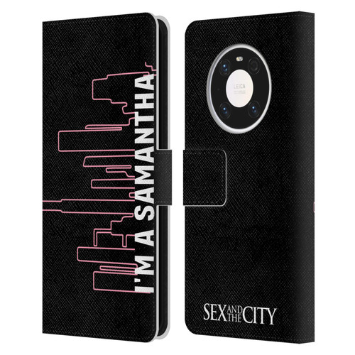 Sex and The City: Television Series Characters Samantha Leather Book Wallet Case Cover For Huawei Mate 40 Pro 5G
