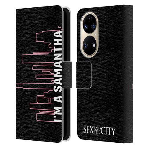 Sex and The City: Television Series Characters Samantha Leather Book Wallet Case Cover For Huawei P50
