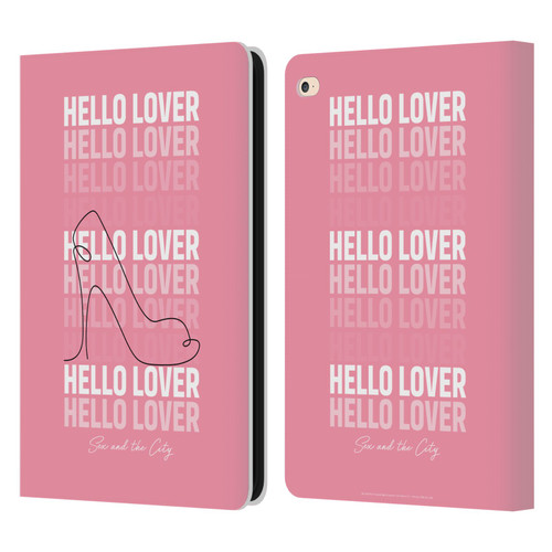 Sex and The City: Television Series Characters Hello Lover Carrie Leather Book Wallet Case Cover For Apple iPad Air 2 (2014)