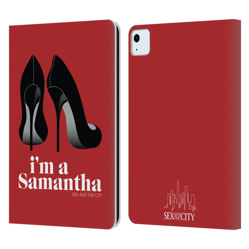 Sex and The City: Television Series Characters I'm A Samantha Leather Book Wallet Case Cover For Apple iPad Air 2020 / 2022
