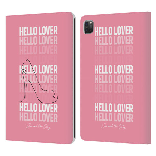 Sex and The City: Television Series Characters Hello Lover Carrie Leather Book Wallet Case Cover For Apple iPad Pro 11 2020 / 2021 / 2022