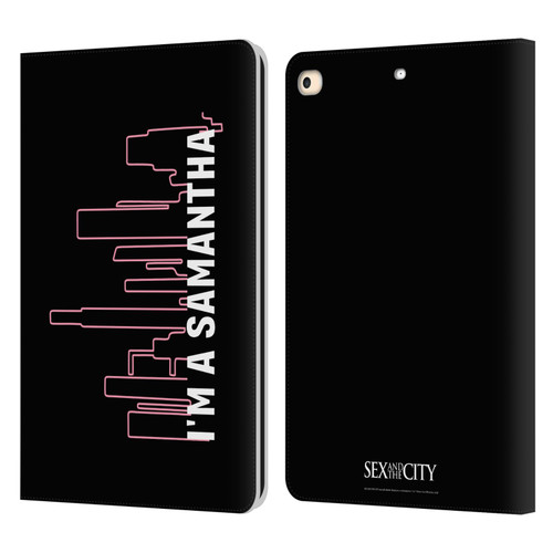 Sex and The City: Television Series Characters Samantha Leather Book Wallet Case Cover For Apple iPad 9.7 2017 / iPad 9.7 2018