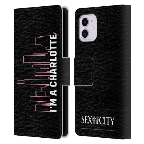 Sex and The City: Television Series Characters Charlotte Leather Book Wallet Case Cover For Apple iPhone 11