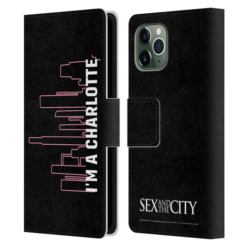 Sex and The City: Television Series Characters Charlotte Leather Book Wallet Case Cover For Apple iPhone 11 Pro