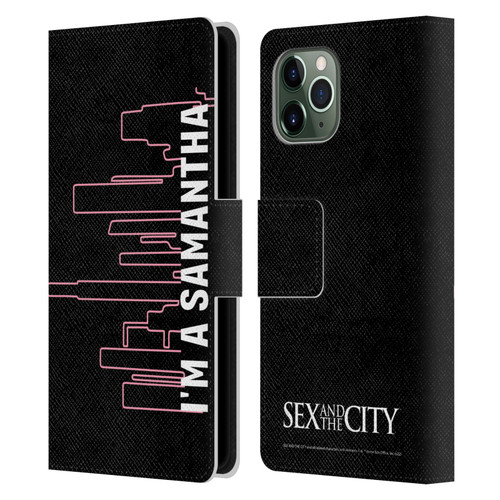 Sex and The City: Television Series Characters Samantha Leather Book Wallet Case Cover For Apple iPhone 11 Pro