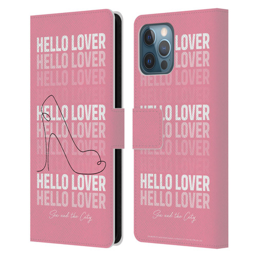 Sex and The City: Television Series Characters Hello Lover Carrie Leather Book Wallet Case Cover For Apple iPhone 12 Pro Max