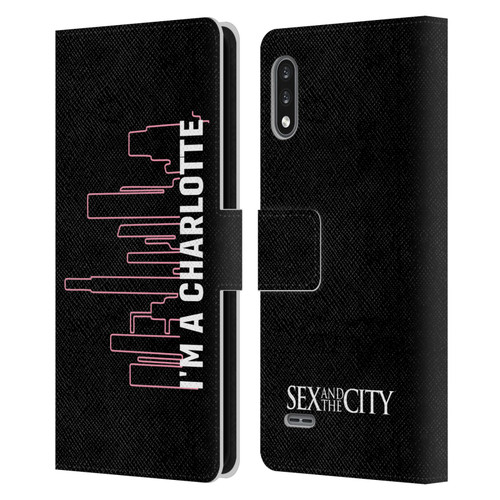 Sex and The City: Television Series Characters Charlotte Leather Book Wallet Case Cover For LG K22