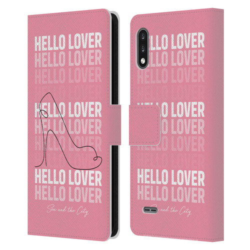 Sex and The City: Television Series Characters Hello Lover Carrie Leather Book Wallet Case Cover For LG K22