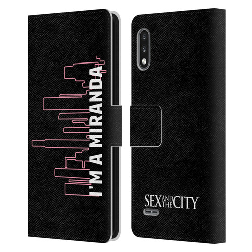 Sex and The City: Television Series Characters Miranda Leather Book Wallet Case Cover For LG K22