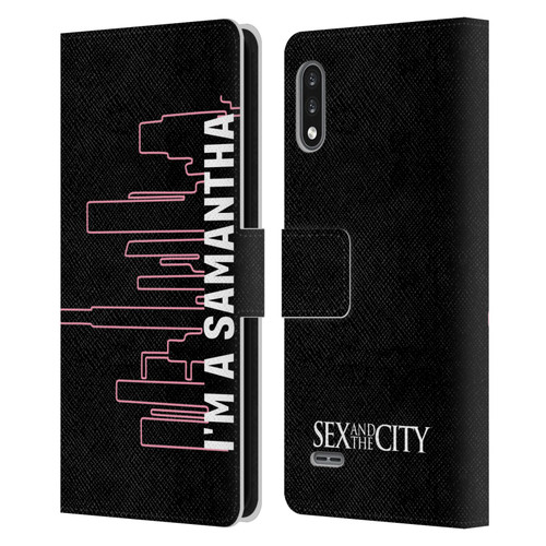 Sex and The City: Television Series Characters Samantha Leather Book Wallet Case Cover For LG K22