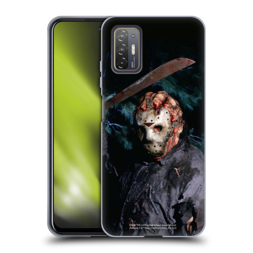 Friday the 13th: Jason Goes To Hell Graphics Jason Voorhees Soft Gel Case for HTC Desire 21 Pro 5G