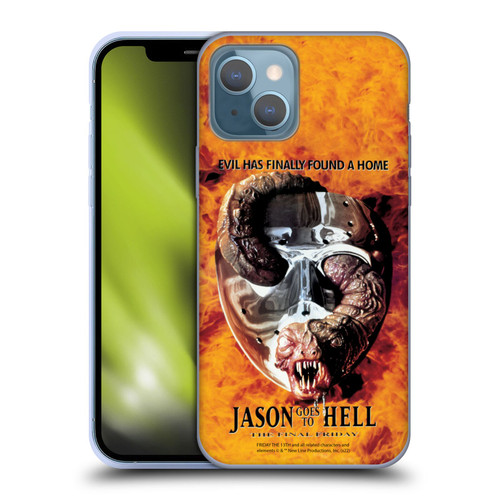 Friday the 13th: Jason Goes To Hell Graphics Key Art Soft Gel Case for Apple iPhone 13
