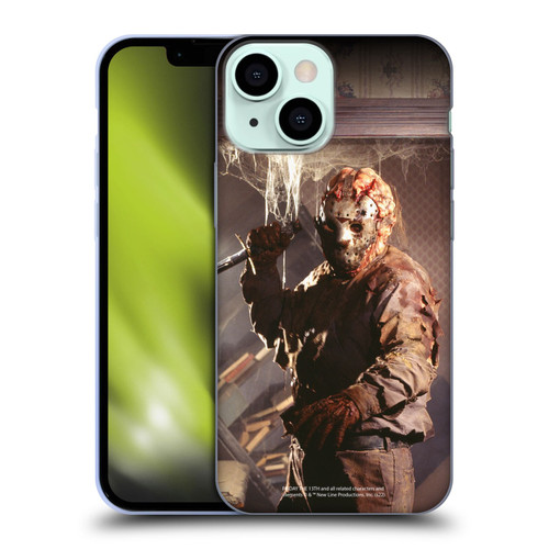 Friday the 13th: Jason Goes To Hell Graphics Jason Voorhees 2 Soft Gel Case for Apple iPhone 13 Mini