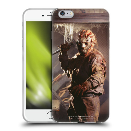 Friday the 13th: Jason Goes To Hell Graphics Jason Voorhees 2 Soft Gel Case for Apple iPhone 6 Plus / iPhone 6s Plus