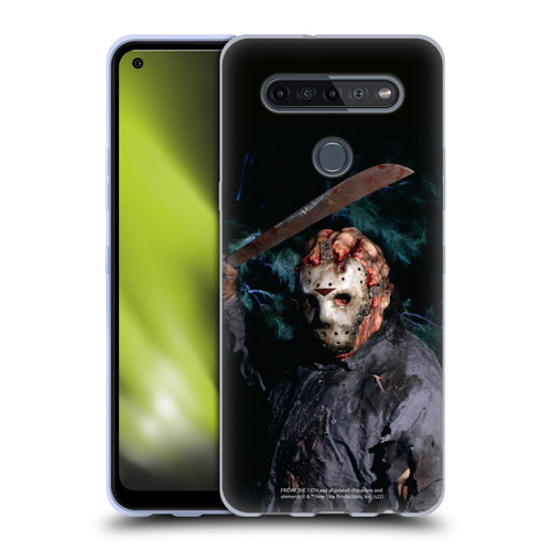 Friday the 13th: Jason Goes To Hell Graphics Jason Voorhees Soft Gel Case for LG K51S
