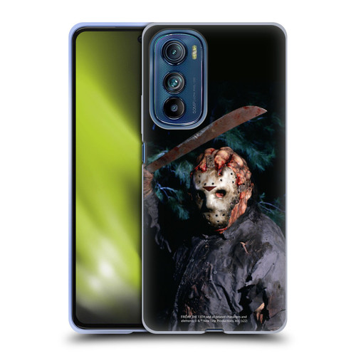 Friday the 13th: Jason Goes To Hell Graphics Jason Voorhees Soft Gel Case for Motorola Edge 30
