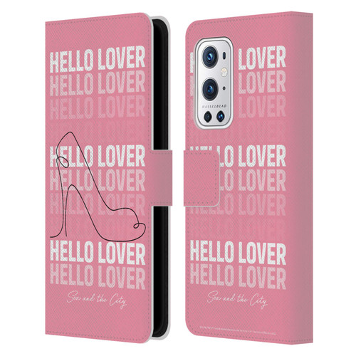 Sex and The City: Television Series Characters Hello Lover Carrie Leather Book Wallet Case Cover For OnePlus 9 Pro