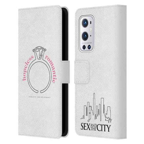 Sex and The City: Television Series Characters Hopeless Romantic Charlotte Leather Book Wallet Case Cover For OnePlus 9 Pro