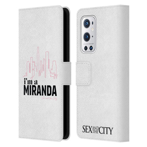 Sex and The City: Television Series Characters I'm A Miranda Leather Book Wallet Case Cover For OnePlus 9 Pro