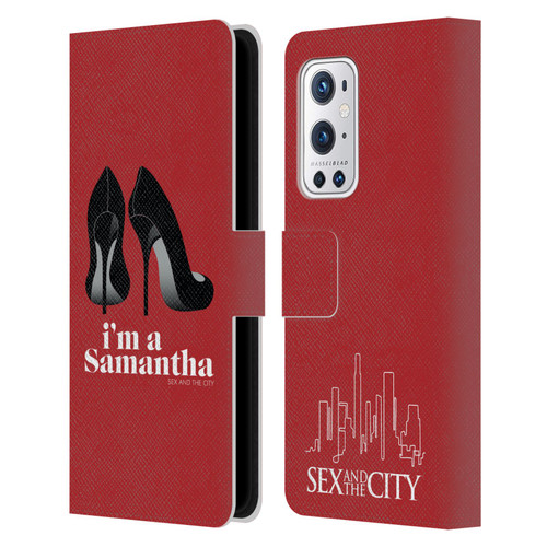 Sex and The City: Television Series Characters I'm A Samantha Leather Book Wallet Case Cover For OnePlus 9 Pro
