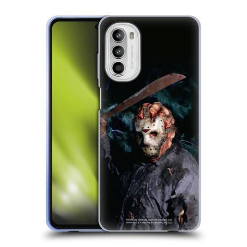 Friday the 13th: Jason Goes To Hell Graphics Jason Voorhees Soft Gel Case for Motorola Moto G52